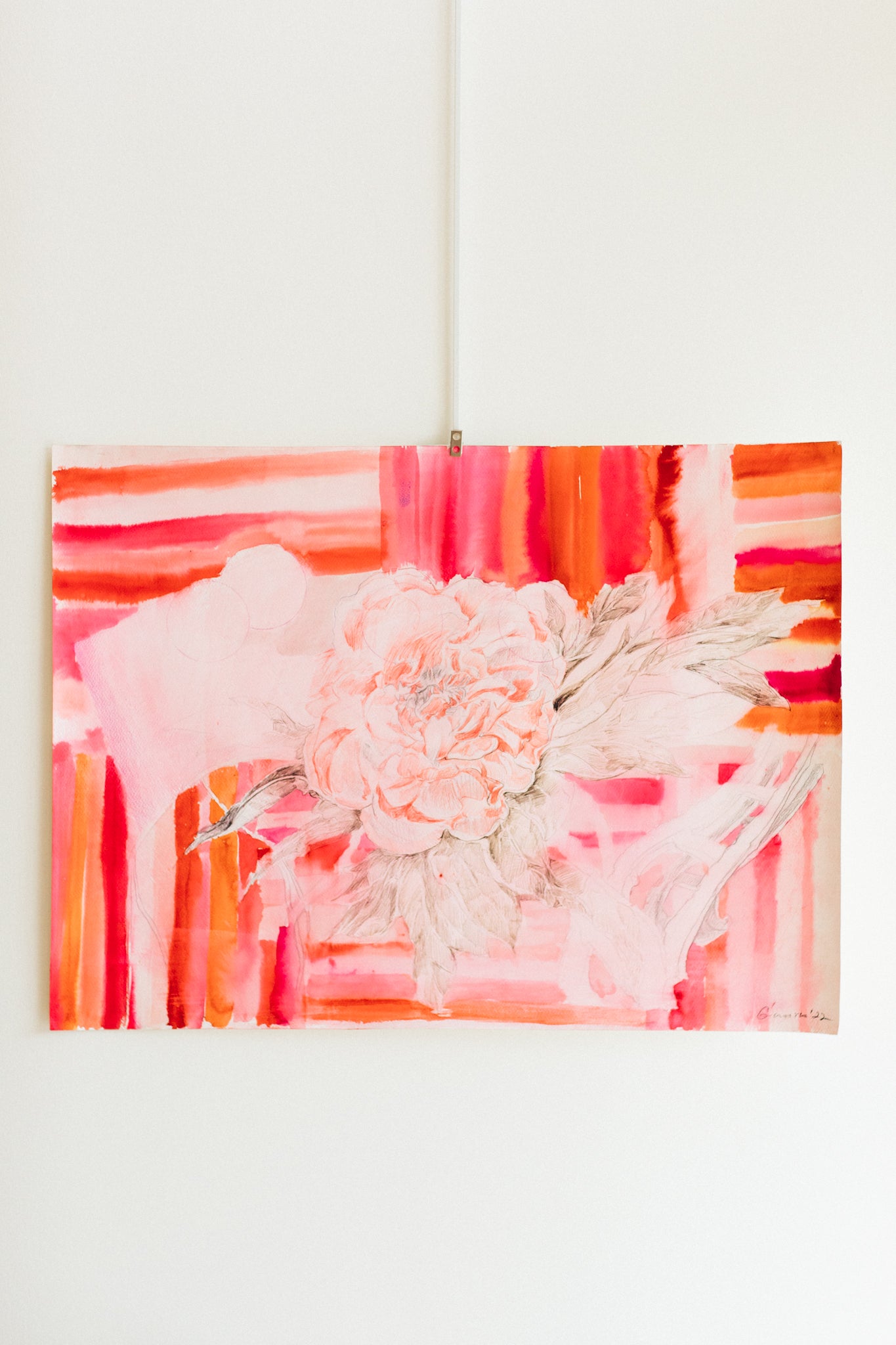 Justin Giunta "Peony in Red"