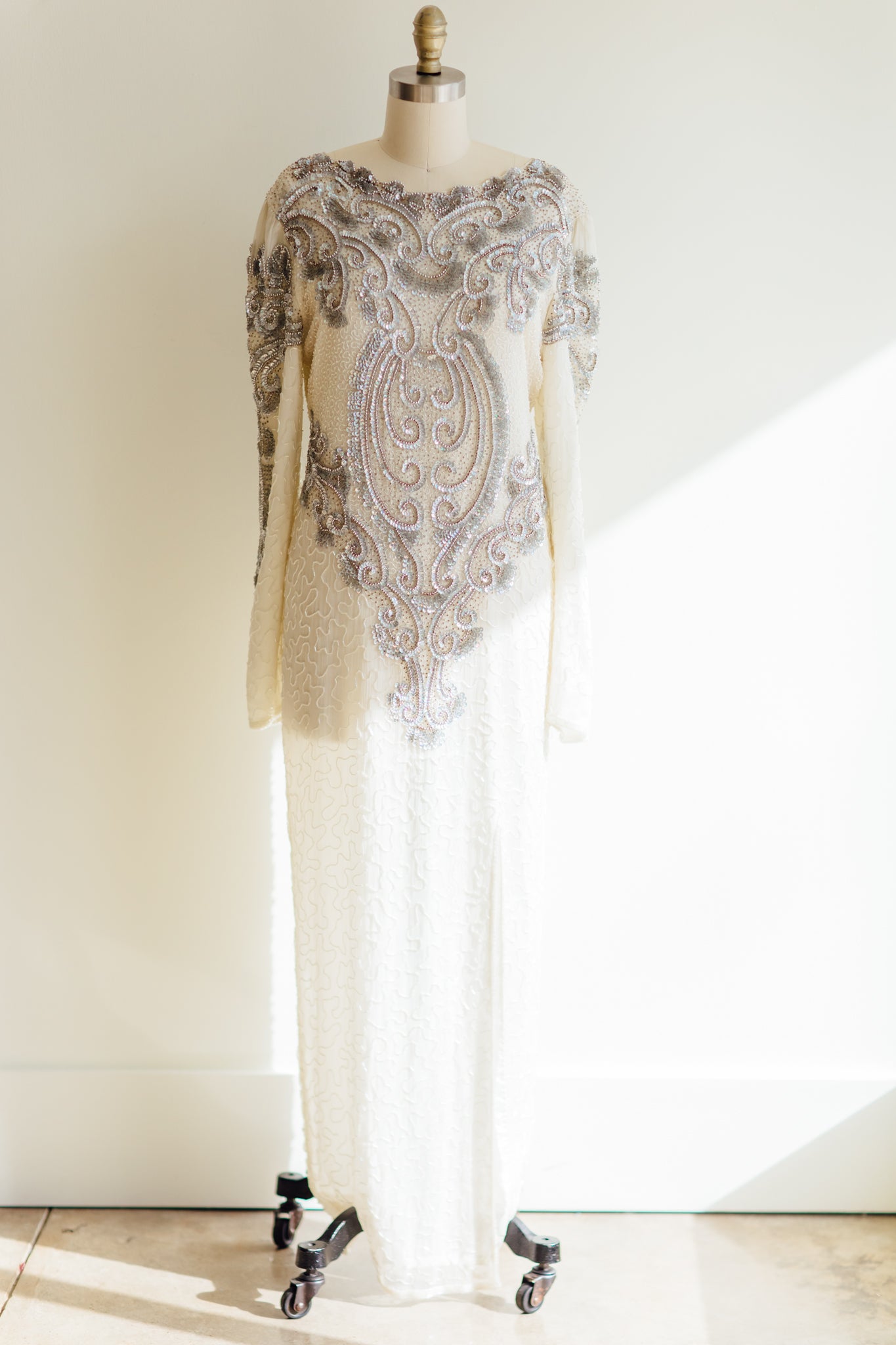 Snowqueen Sequined Gown