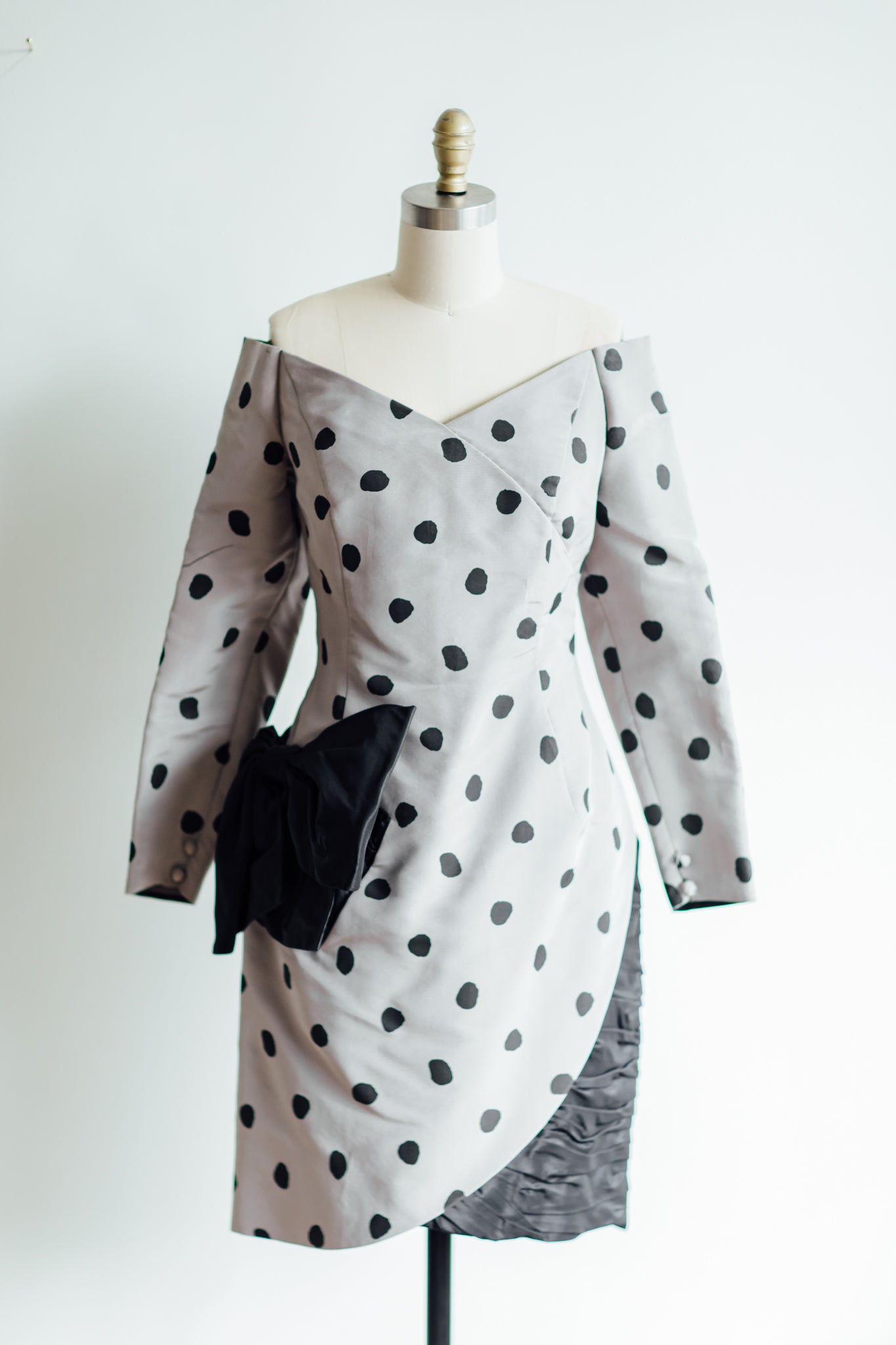 Peter Keppler Polka-Dot Party Dress