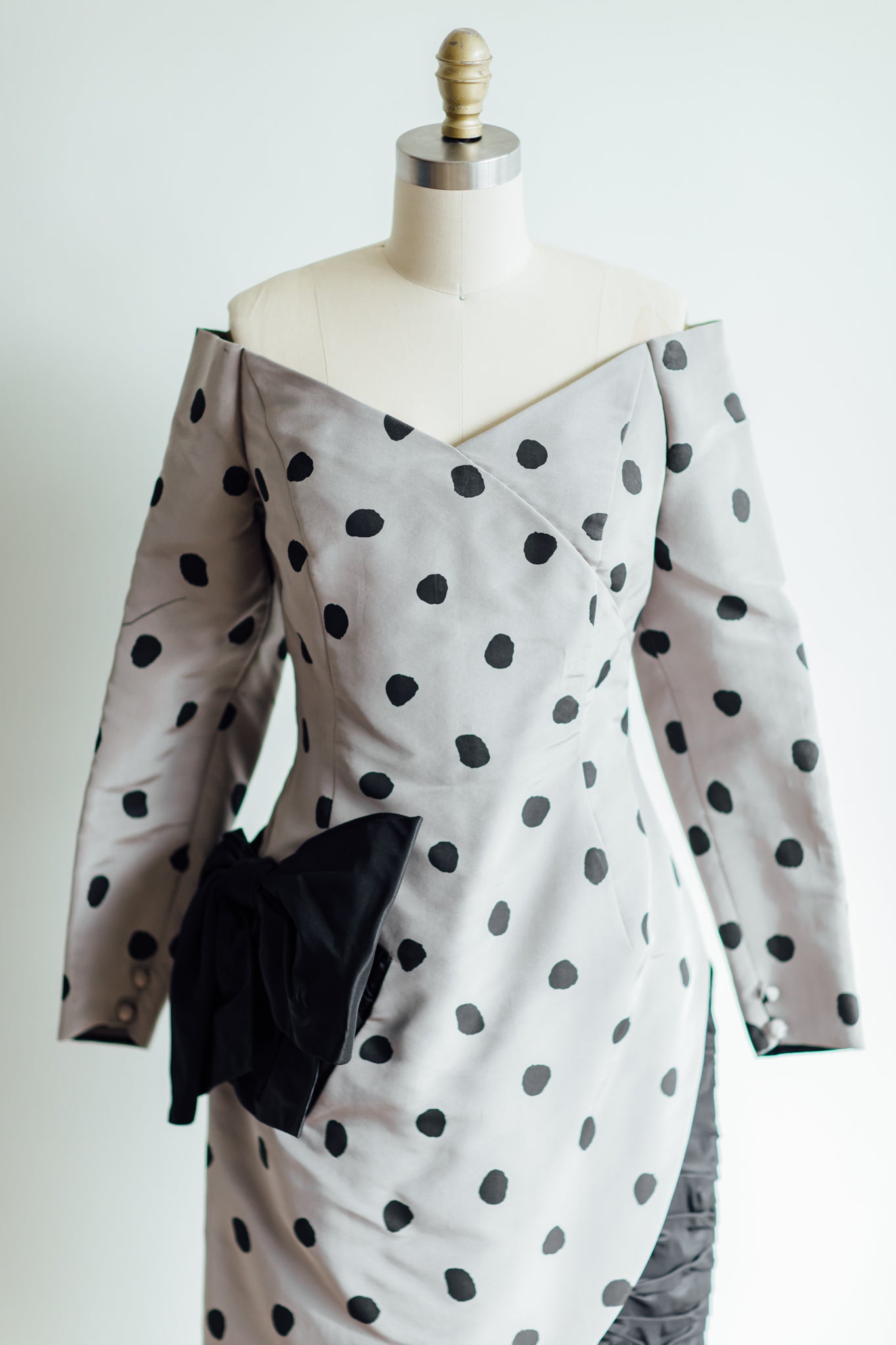 Peter Keppler Polka-Dot Party Dress