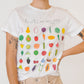 Unfortunate Portrait Fruits and Veggies T-Shirt