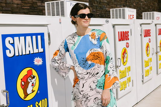 Marimekko Fluidi Blombom Dress