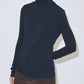 Mijeong Park Roll Neck Jersey - Navy