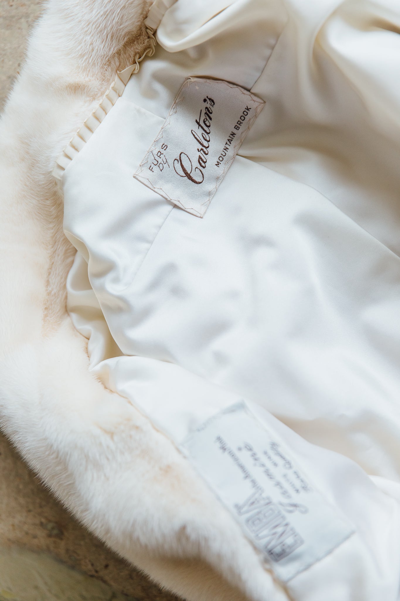 Furs By Carleton's Cropped White Fur