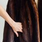 Umpa Chocolate Mink Fur Coat