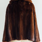 Umpa Chocolate Mink Fur Coat