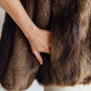 Christie Brothers Brown Beaver Fur Jacket