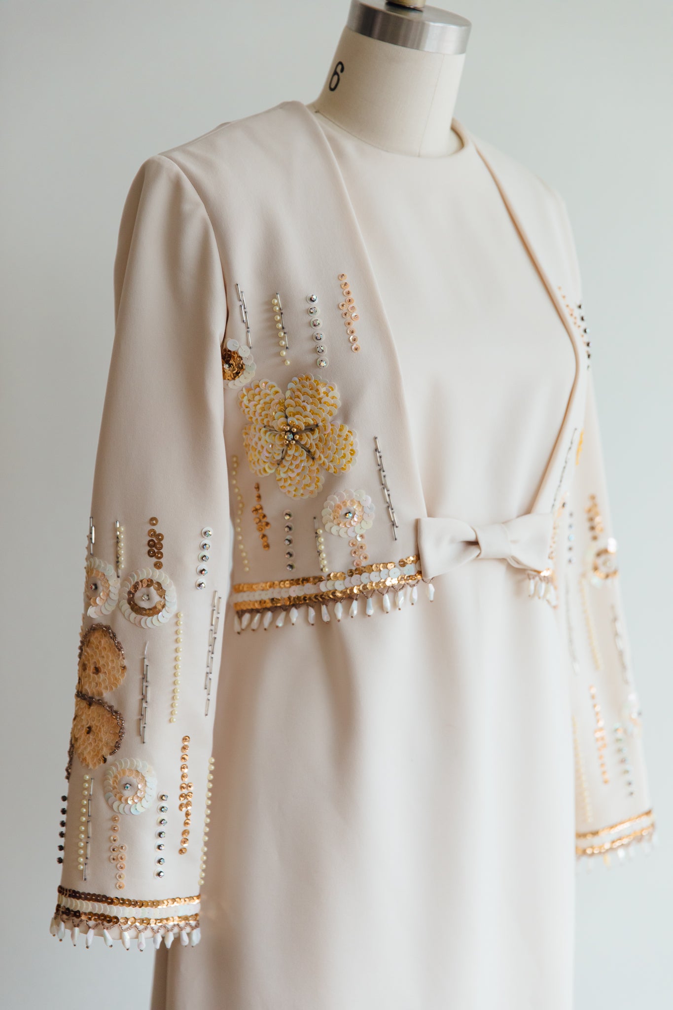 Valentina Sequin Embellishment Gown