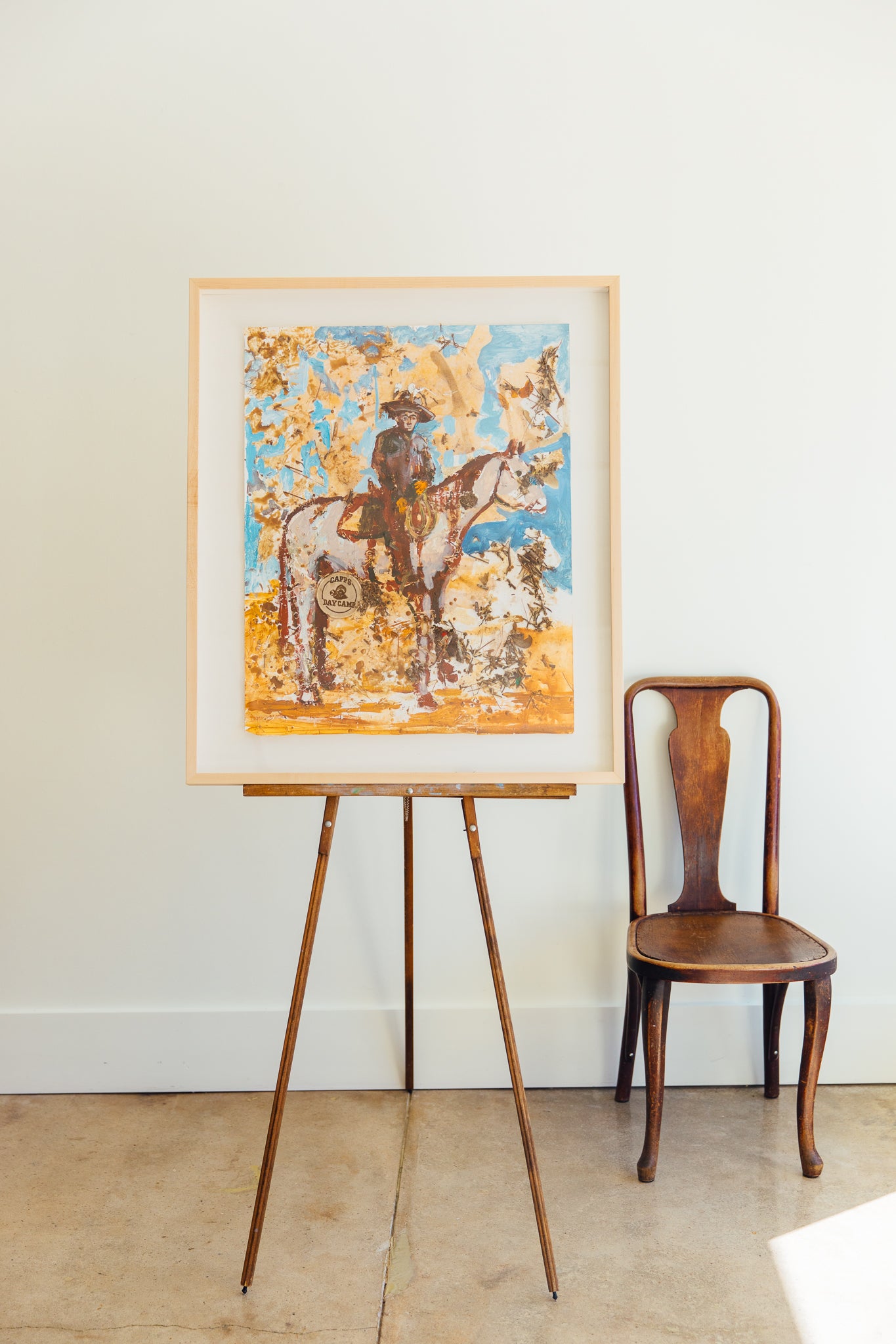 Justin Giunta Cowboy Compositions- Cigarettes and Scars (framed)