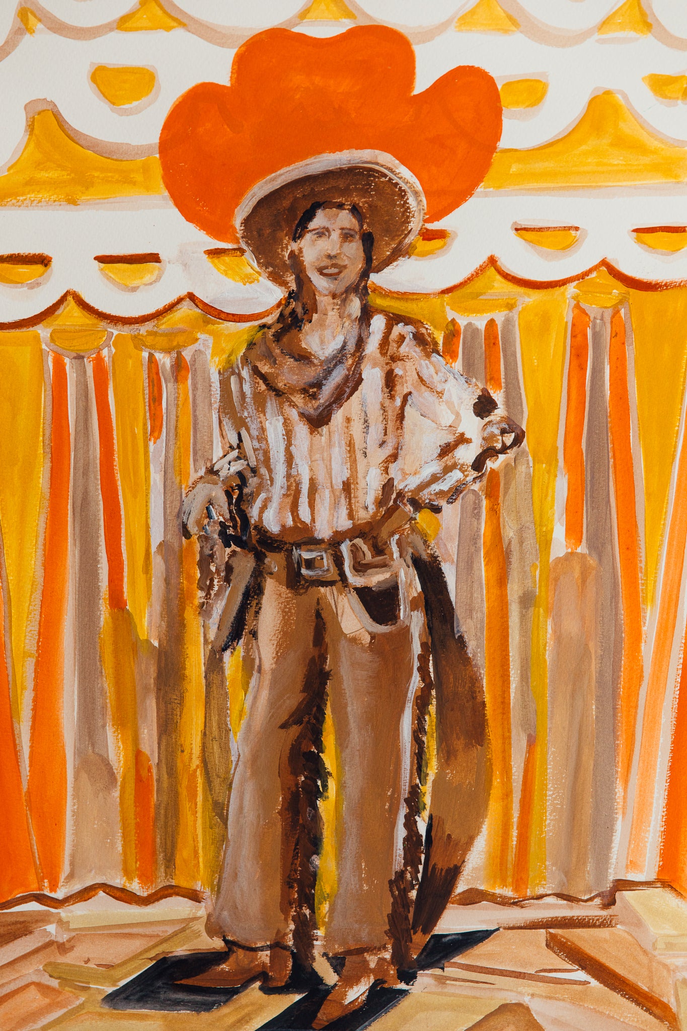 Justin Giunta Cowboy Compositions- Cowgirl Hall of Fame