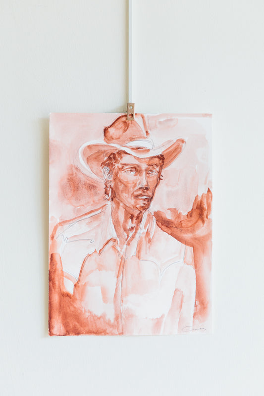 Justin Giunta Cowboy Compositions- Assorted Watercolors