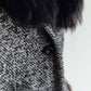 Weinberg's Charcoal Tweed Fur Jacket