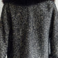 Weinberg's Charcoal Tweed Fur Jacket