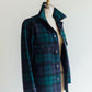 Pendleton Wool Green and Navy Plaid Shacket