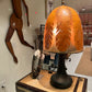 Gabriella Crespi Tobacco Leaf and Resin Lamp