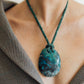Matthew Swope Chryssocolla on Handmade Cotton Cord