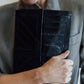 Black Eel Skin Clutch