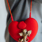 Timmy Woods Heart & Cherub Purse