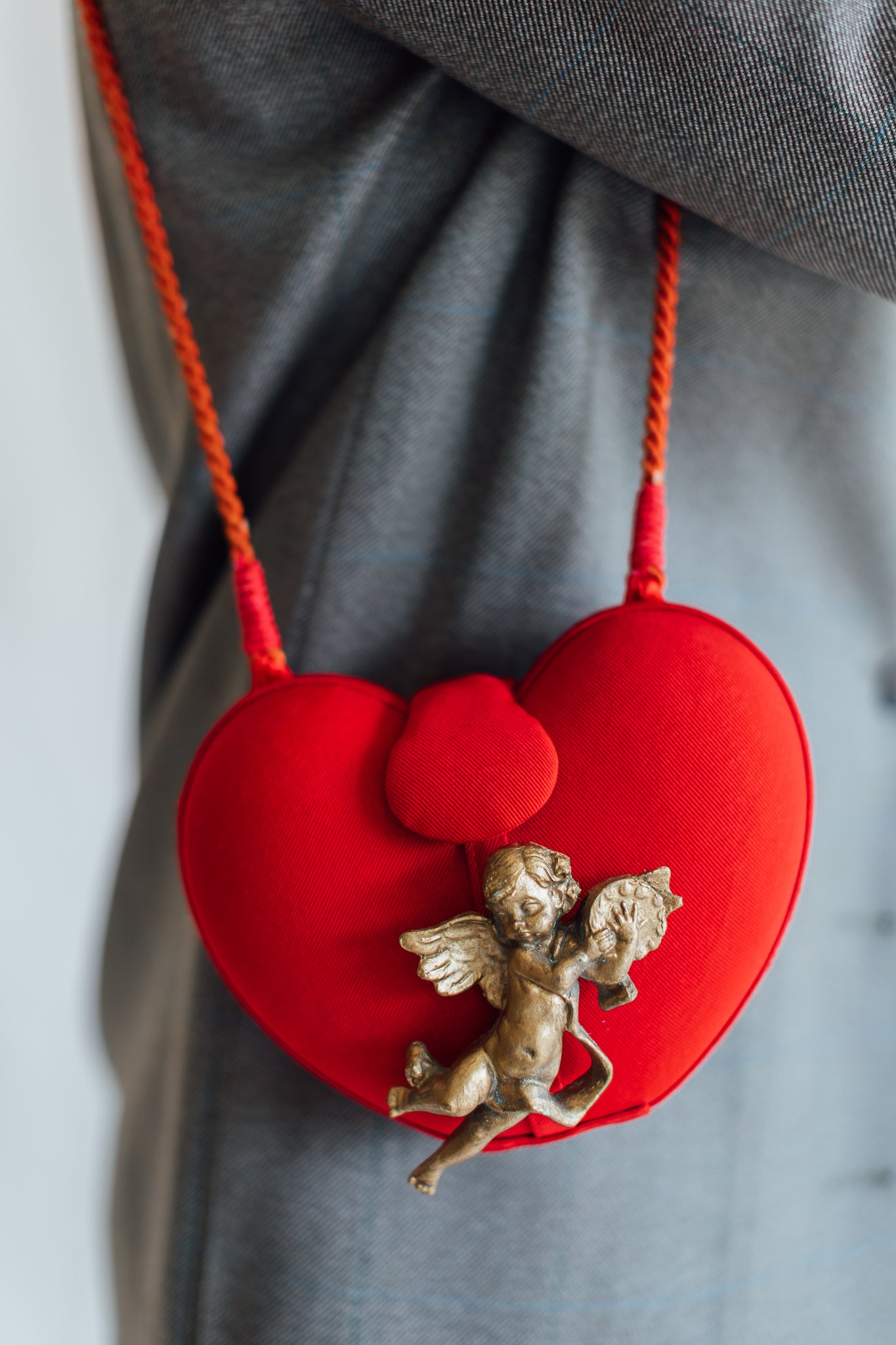 Timmy Woods Heart & Cherub Purse