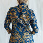 Venus Blue Jacquard Paisley Blazer
