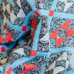 Jacob's Ladder Variation Quilt 1960s Cotton - 64" x 78"