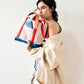 Immodest Cotton Lunch Tote - Sky