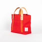 Immodest Cotton Lunch Tote - Persimmon