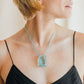 Matthew Swope Aquamarine Pendant Necklace