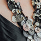 Mother-of-Pearl Button Necklace