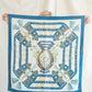 Hermès Printed Silk Scarf