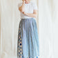 Blue Multi Floral Skirt