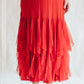 Valentino Red Silk Dress