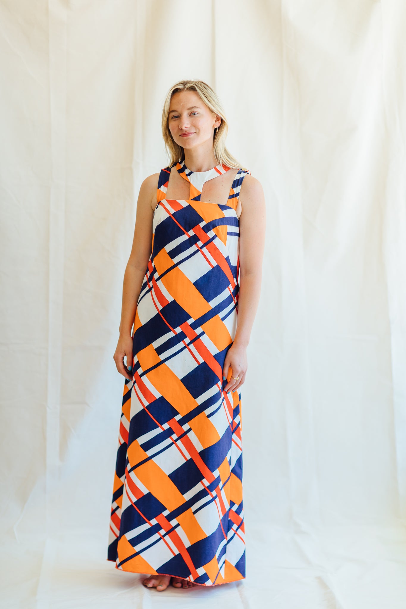 Poppy Multicolor Print Dress