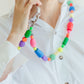 Bunter Mix Beaded Phone Chains