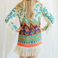 70s Victor Bijou Fringe Tunic