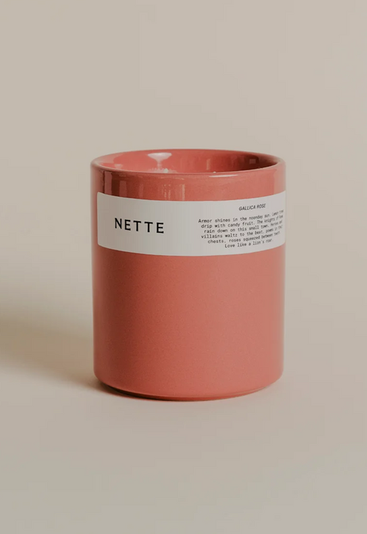 NETTE Scented Candle - Gallica Rose