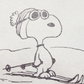 RE/DONE x Peanuts Snoopy Graphic White Tee