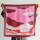 Neon Landscape Silk Scarf