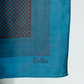 Lillia Ocean Blue Silk Scarf