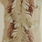 Tone-on-tone Feathers Silk Scarf