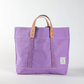 Immodest Cotton Small East West Tote - Iris