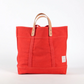 Immodest Cotton Small East West Tote Persimmon
