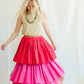 1980s Sonia Rykiel Tiered Dancing Skirt