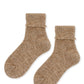 Hansel from Basel Shaggy Alpaca Turncuff Crew - Oatmeal