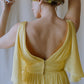 Limoncello Silk Chiffon Party Dress