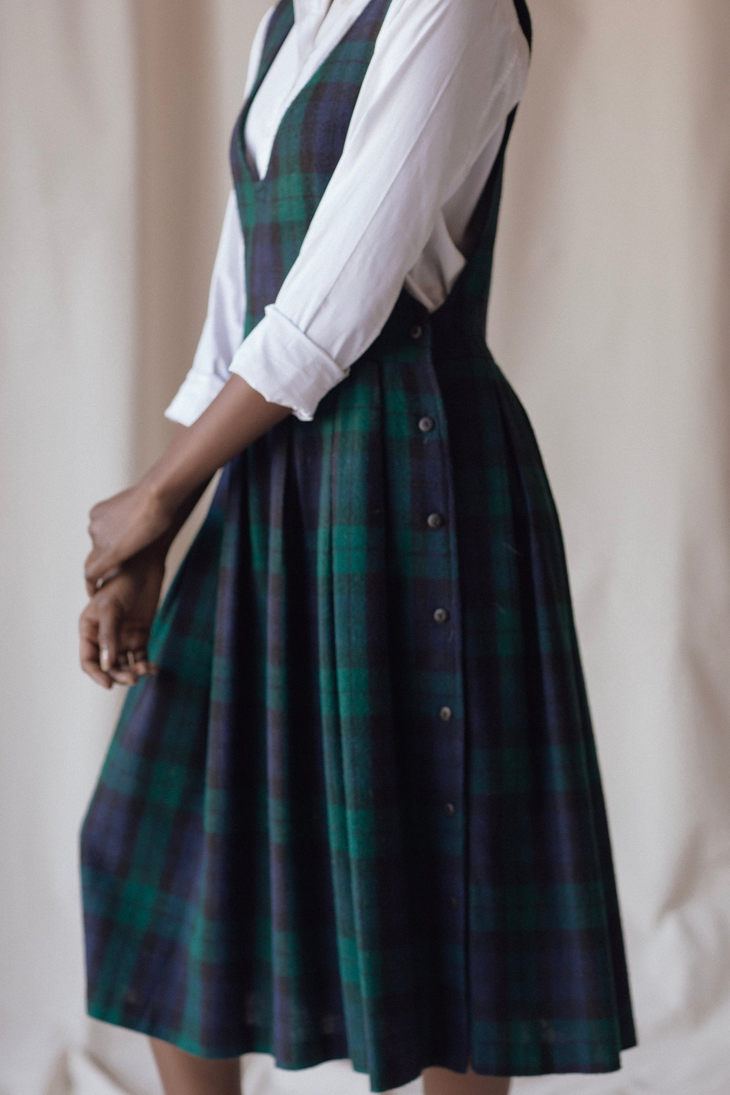 Marianne Plaid Jumper