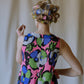 Pop Art Floral Maxi Dress