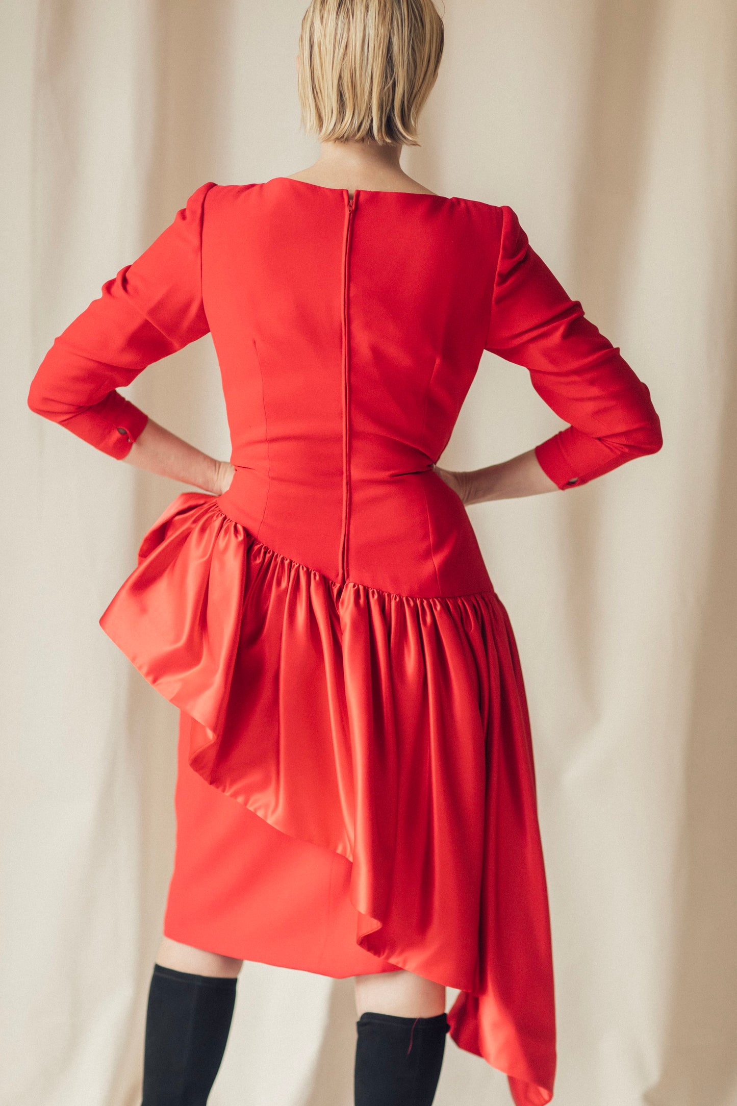 Red Red Rose Dress by Morton Myles