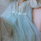 Waiting for Wally Lace Peignoir Set
