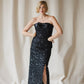 Mike Benet Royale Sequined Gown